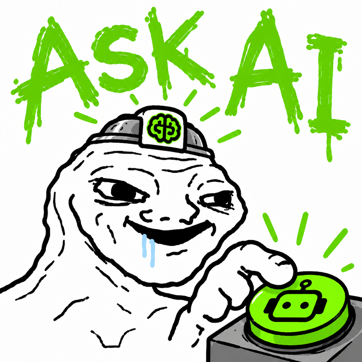 LOWIQ ask AI sticker
